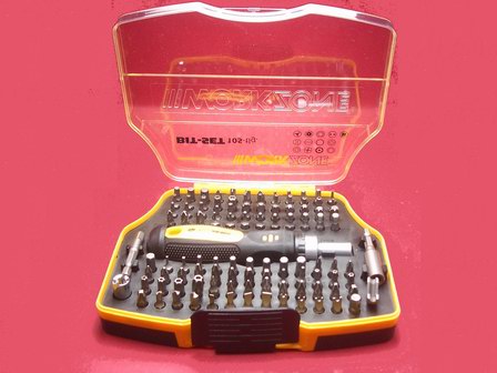 Steckschlüssel und Schraubendreher-Set 105-tlg Werkzeug 