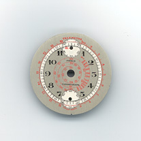Chronographen-Zifferblatt Pierce Kaliber: 134 Durchmesser: 29,00mm 