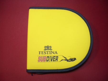 Festina Subdiver Box, Tasche für die Uhr, Armband, Werkzeug und Garantiekarte mit Beschreibung geeignet 