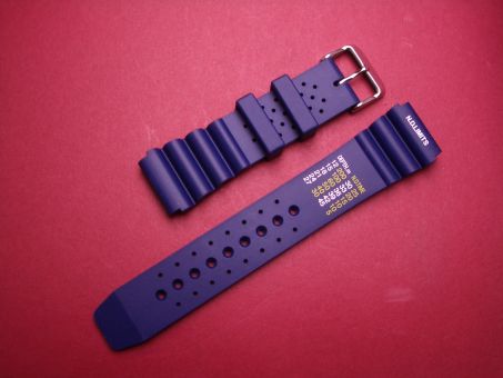 Sport- Taucher- Uhren- Armband 22mm Blau 