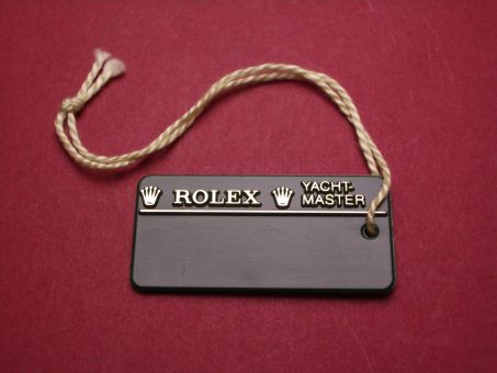 Rolex Hang Tag, 41,5mm x 22,8mm, Yachtmaster, grün 