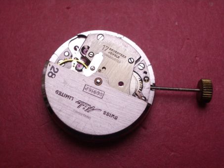 Uhrwerk Automatik Mido Kaliber 00916P, Zentralsekunde, kleine Plattine 