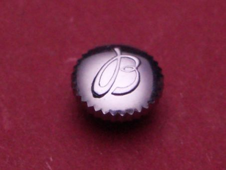 Breitling Krone Stahl, Durchmesser: 5,40mm, Höhe 1,75mm Gewinde 0,9mm 